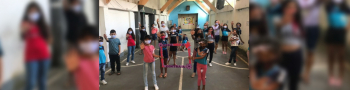 Notícia: Escolas estaduais realizam ações alusivas ao 'Agosto Lilás'